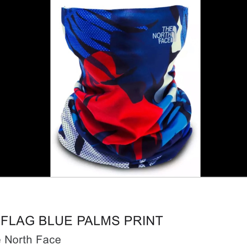 ISO - cover it dipsea gaiter (flag blue palms)